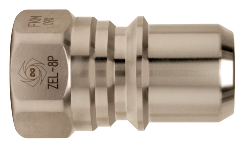 ZEROSPIL胶囊安装不锈钢插头，用于螺钉安装，另一侧的附件r 1