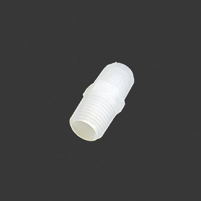 PVDF NIPPLE NPT1/4  1/4  TEG182323