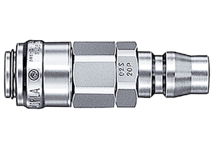 超级耦合器（用于轻巧的小型空气管道）02S20P高耦合器插座连接5 pcs