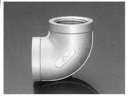 SUS管道安装不锈钢肘1-1/2