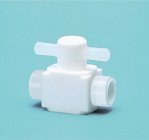 PTFE  双向阀门式拟合类型（由PTFE制成）孔口直径&phi;12x连接螺钉PT3/4