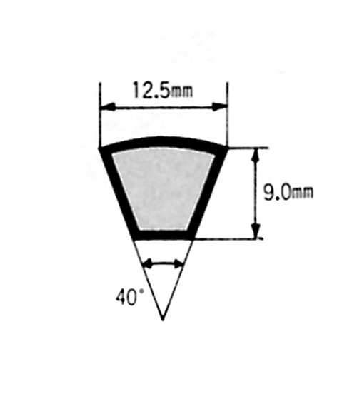 标准V带A型A No. 180有效音高周长4572mm