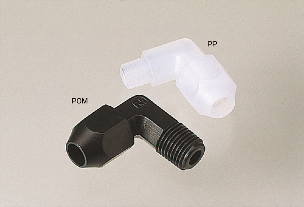 Z Union Inch Eng Bow Union LZ1/4-01 POM（10件）