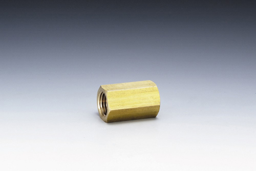 螺纹拟合六角插座（由黄铜制成）G6S-08-BS