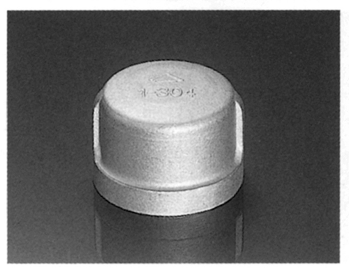 SUS管道安装不锈钢帽标称1