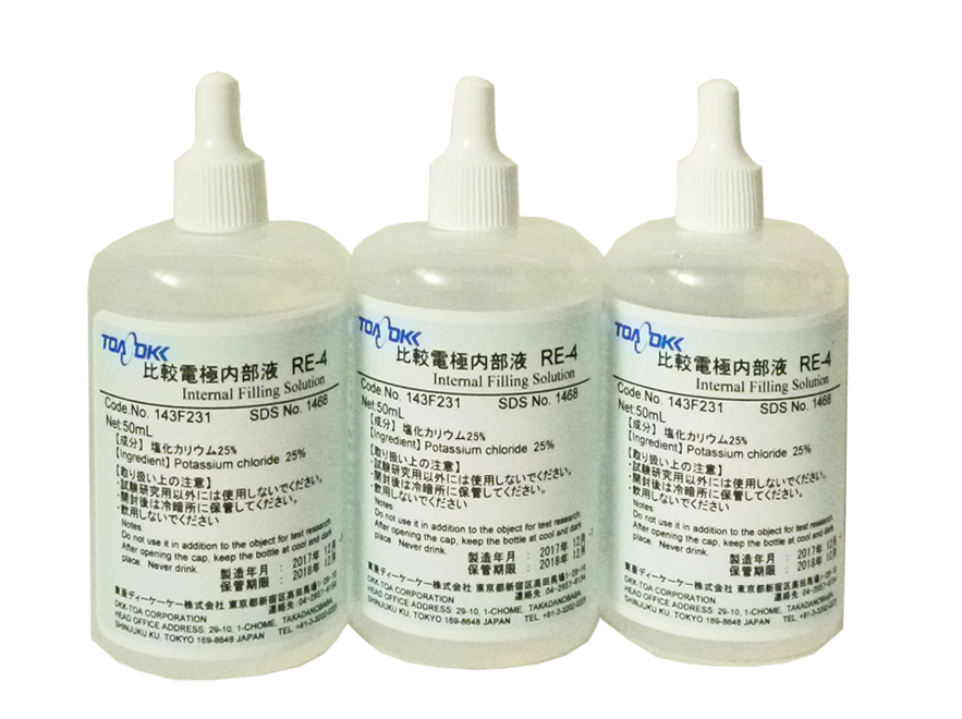 比较电极内部液 RE-4 50mL&times;3本 143F231(OBG00011)
