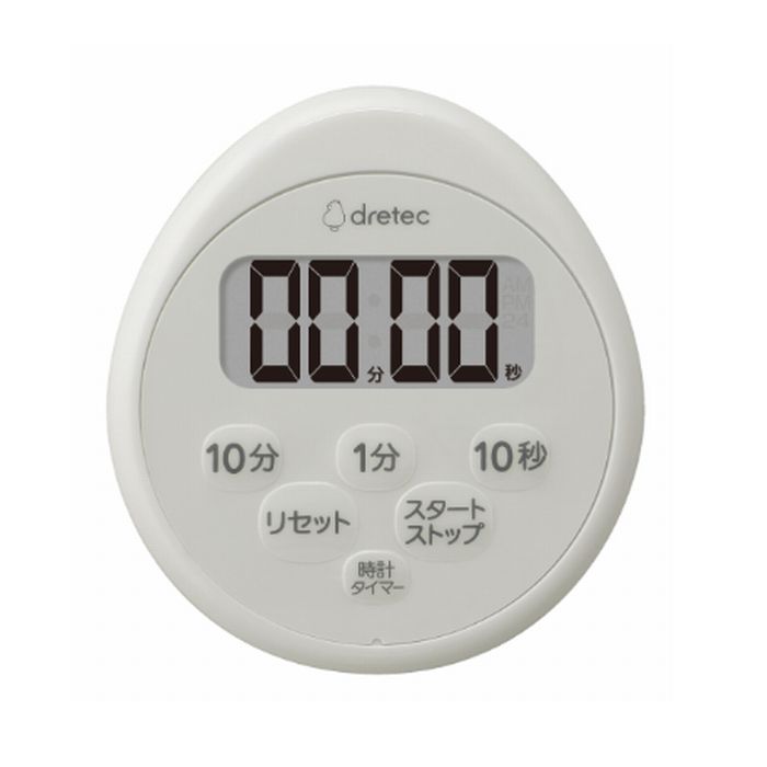 带手表的防水计时器，浅灰色T-611LG 1979-01-0005660