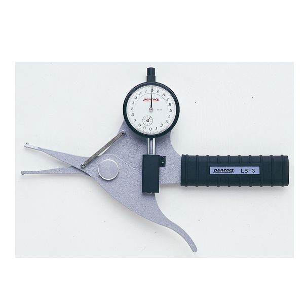 在测量LB-3内拨号卡尺