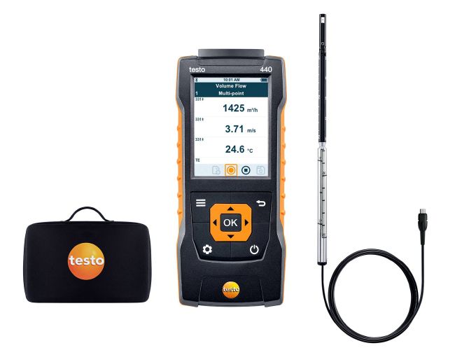 Testo 440热线探针集0563 4400