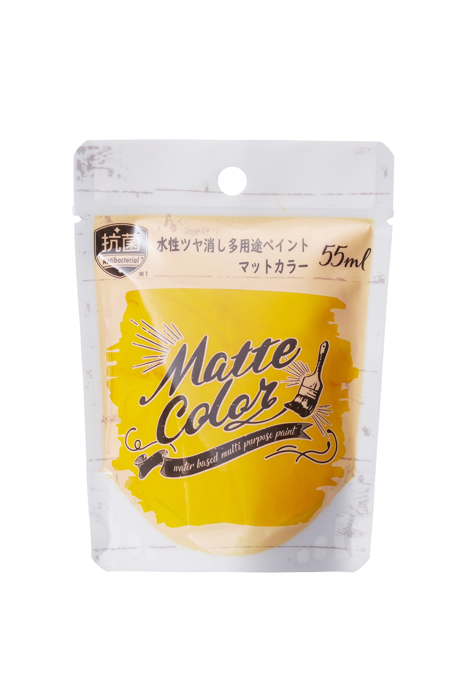 水基多功能油漆哑光颜色55毫升阳光黄色