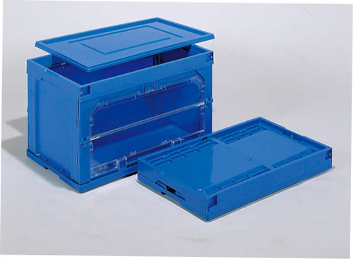 带门的Oricon（PP）Oricon 135B门-l tm 764mm x 455mm x 458mm蓝色