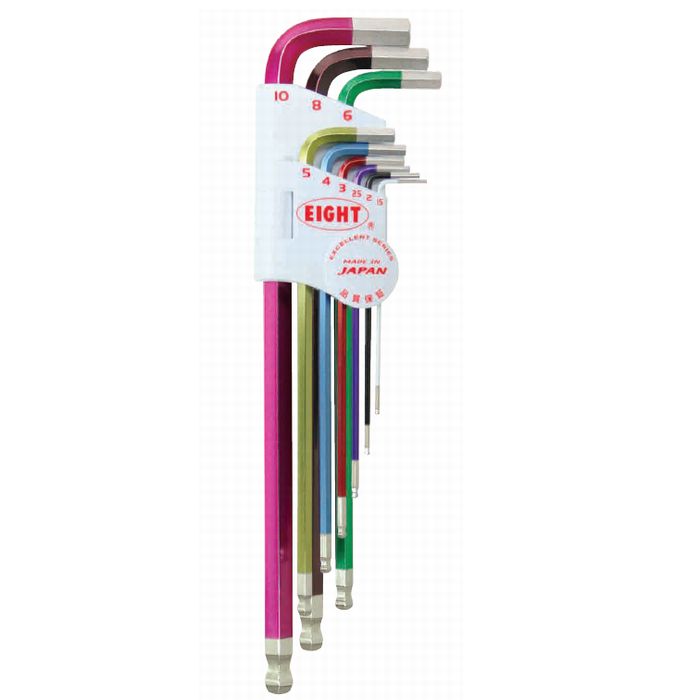 锥形六角棒颜色扳手套件TLC-S9N