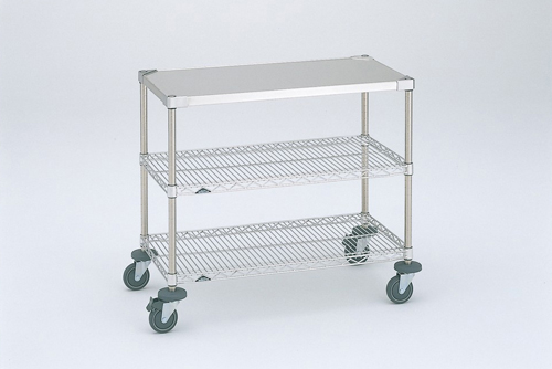 不锈钢竖板车工作推车类型2 NSWT2D