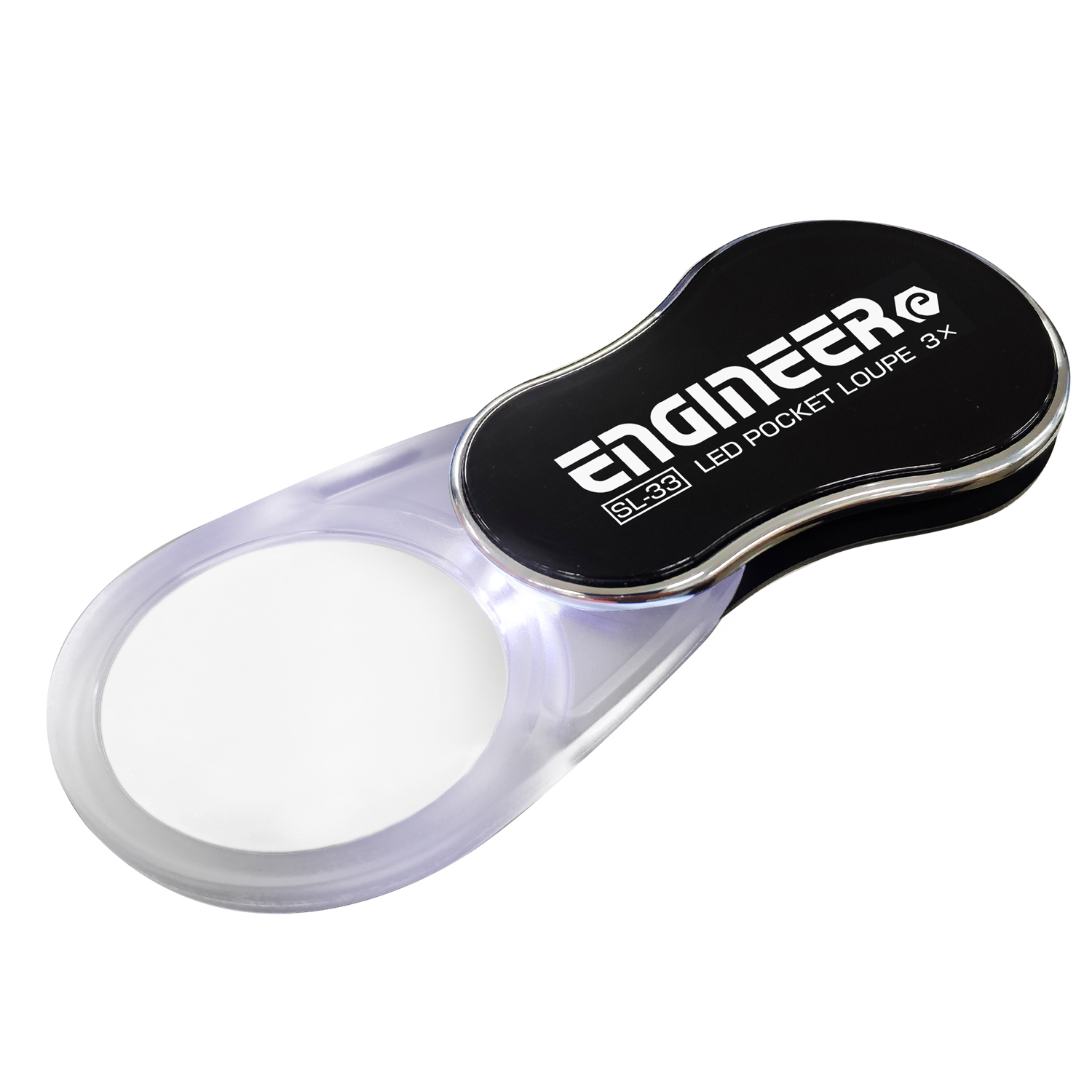 LED口袋放大玻璃3X SL-33