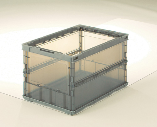 薄折叠容器碳化物容器碳化物无透明黑色530x366x325hmm