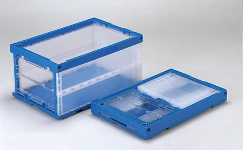 带门的Oricon（PP）Oricon 75B-S DOOR-2 TM 649mm x 439mm x 327mm蓝色