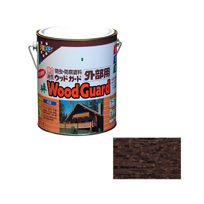 油基木护卫，外部用途，1.6升，深色橡木