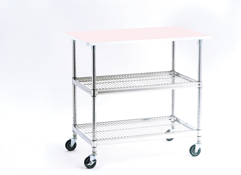 迷 工作表WT12A-S4607P D550 x W850 x H805顶板粉红色