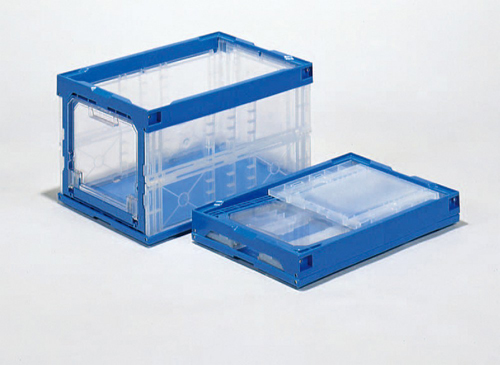 带门的Oricon（PP）Oricon 50B Door-S TM 530mm x 366mm x 322mm蓝色