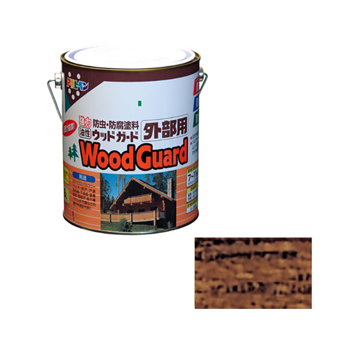 油性木制护卫，外部用途，1.6升胡桃木