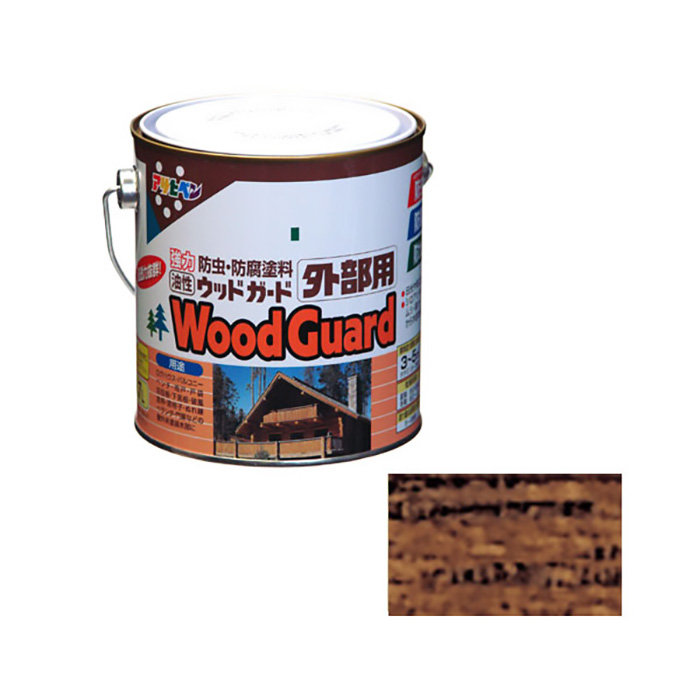 油性木制护卫，外部用途0.7L胡桃木