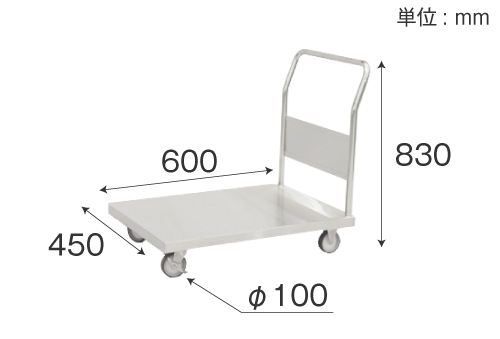 不锈钢手推车SFD SFD-064