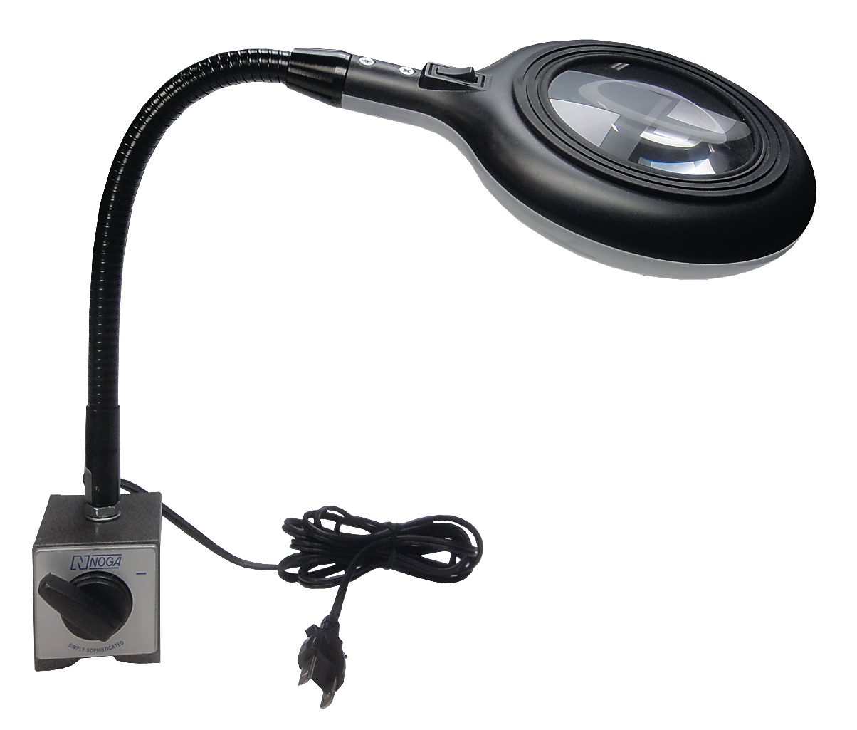 带LED的放大镜（2.3倍，LED 6300磁铁