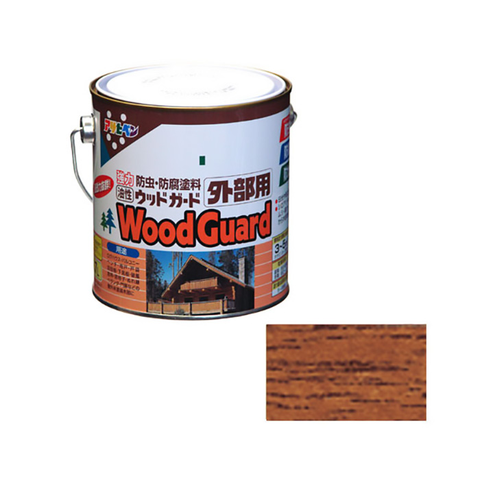 油性木制护卫，外部用途0.7L柚木