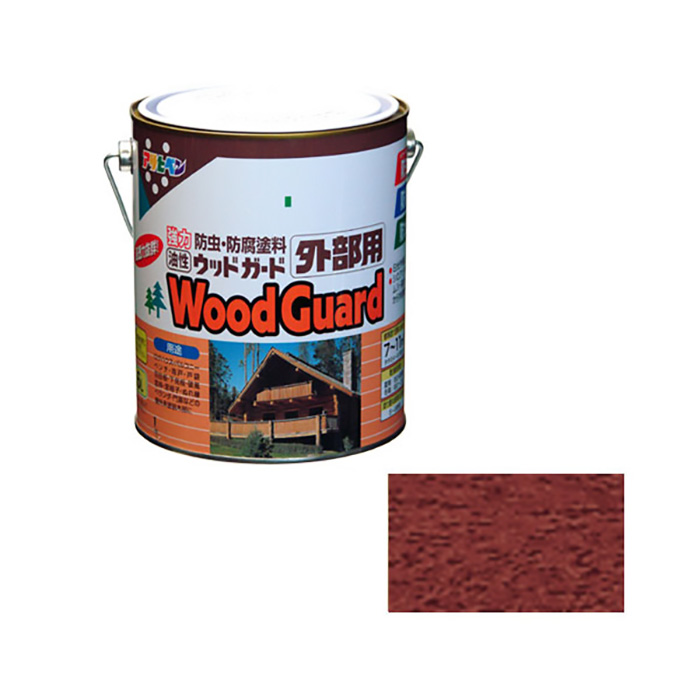 油性木制护卫，外部用途，1.6L，桃花心木