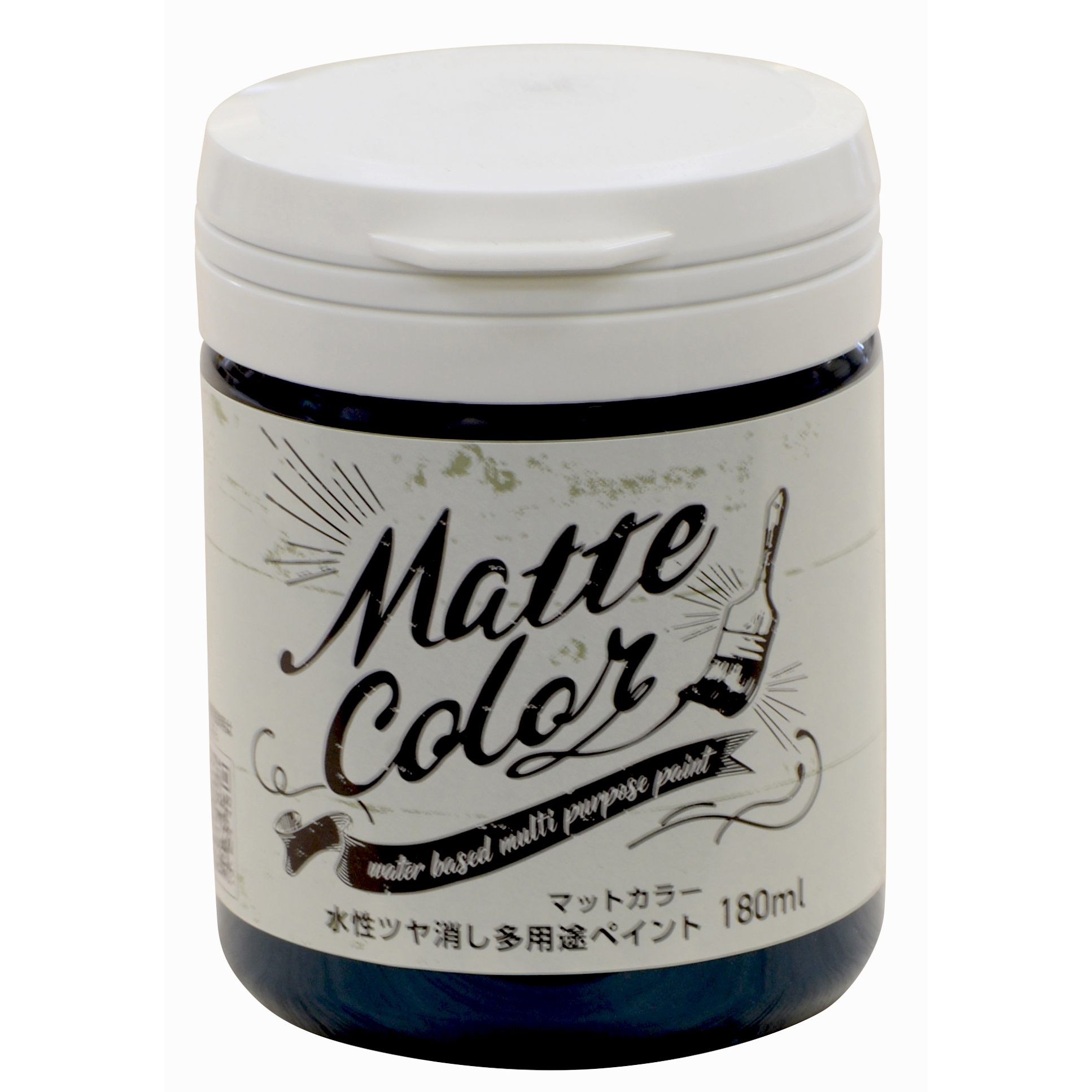 水基多功能油漆哑光颜色180毫升午夜蓝色