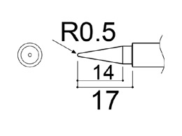 PRESTO 980/981/984/985 TROBE TIP B类型980-T-B