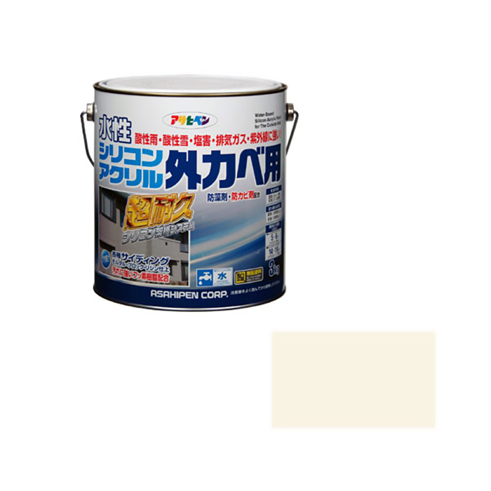 水基有机硅丙烯酸外墙3kg象牙