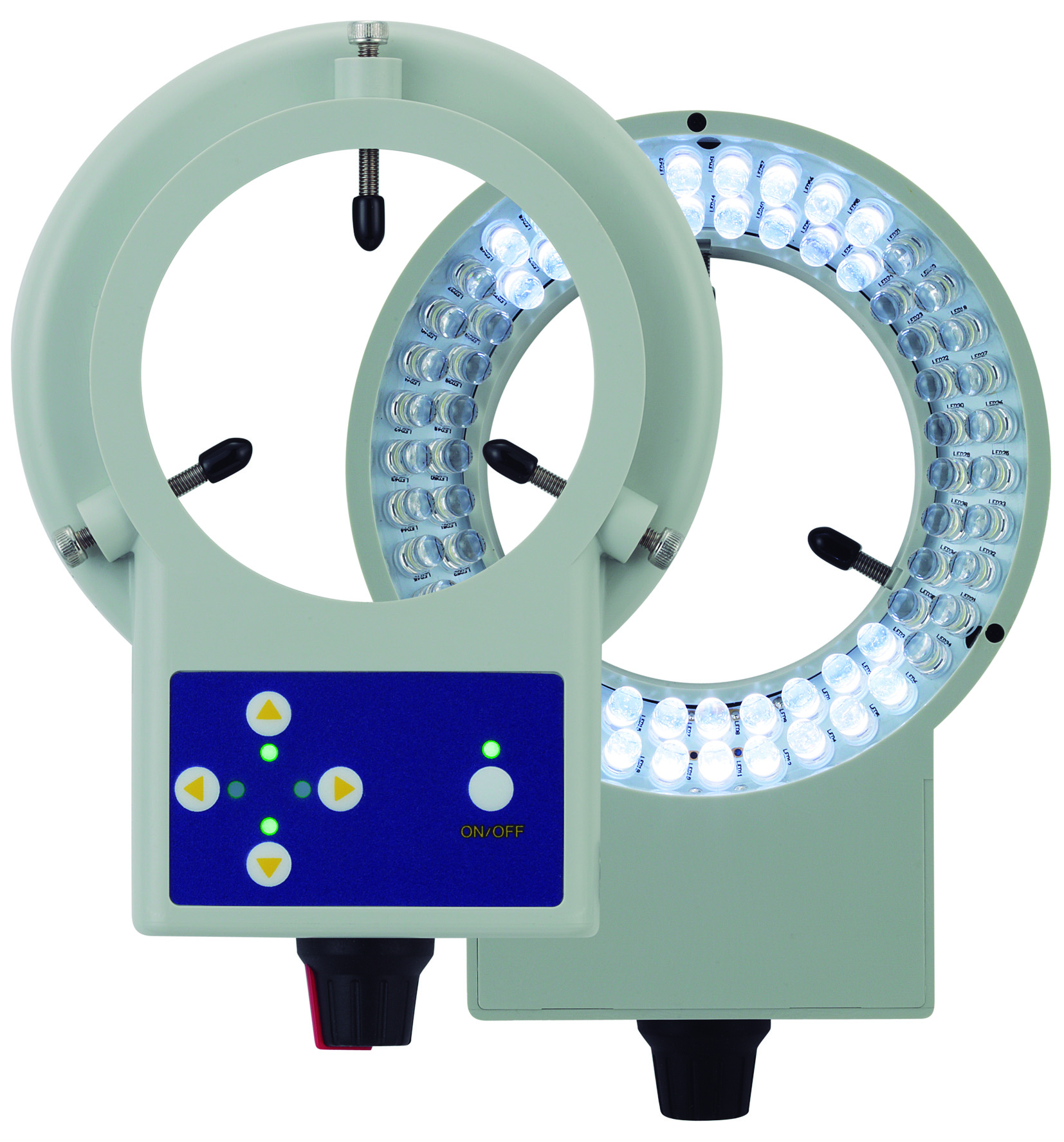 纸箱光学4部分环灯LED照明