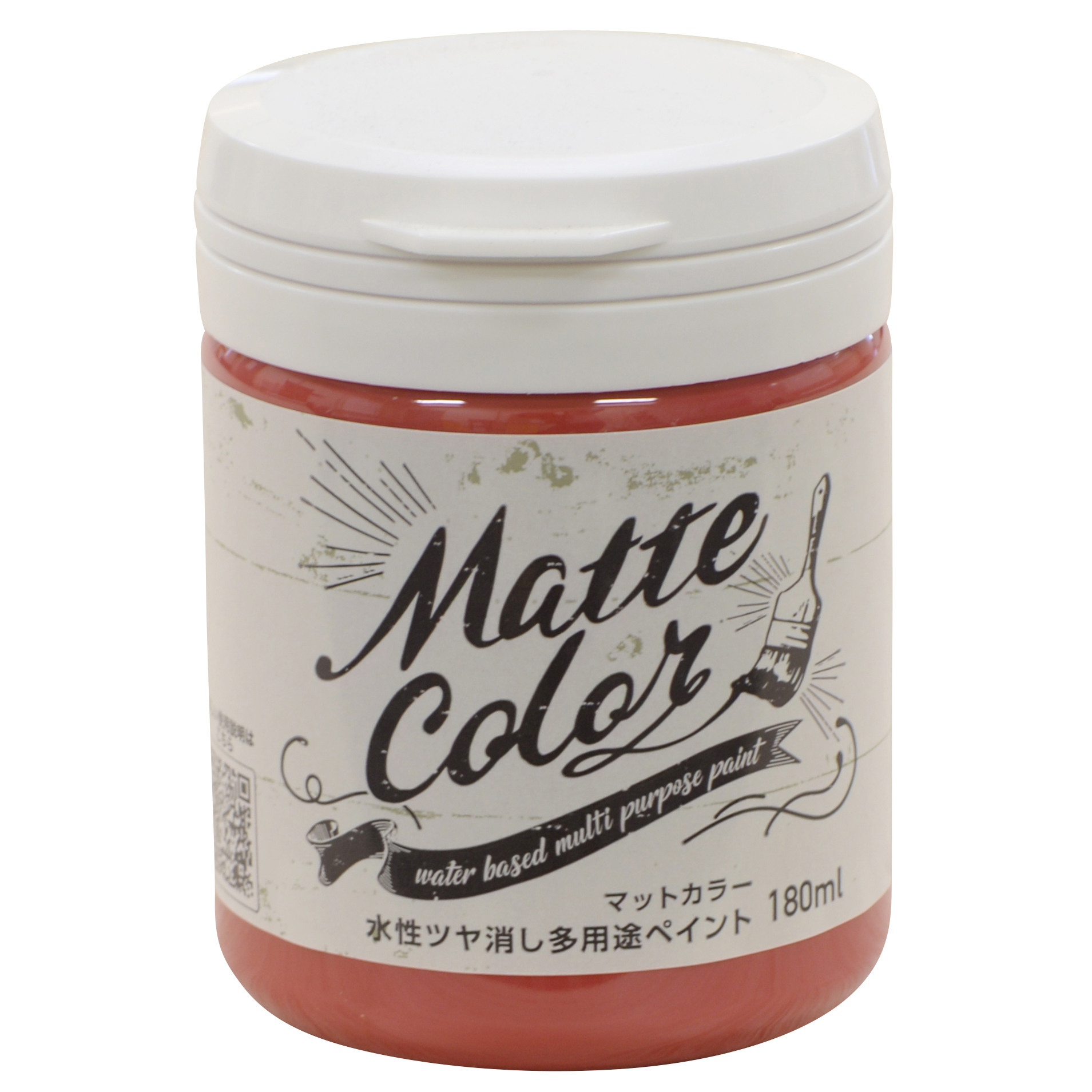 水基多功能油漆哑光颜色180ml红衣主教红色