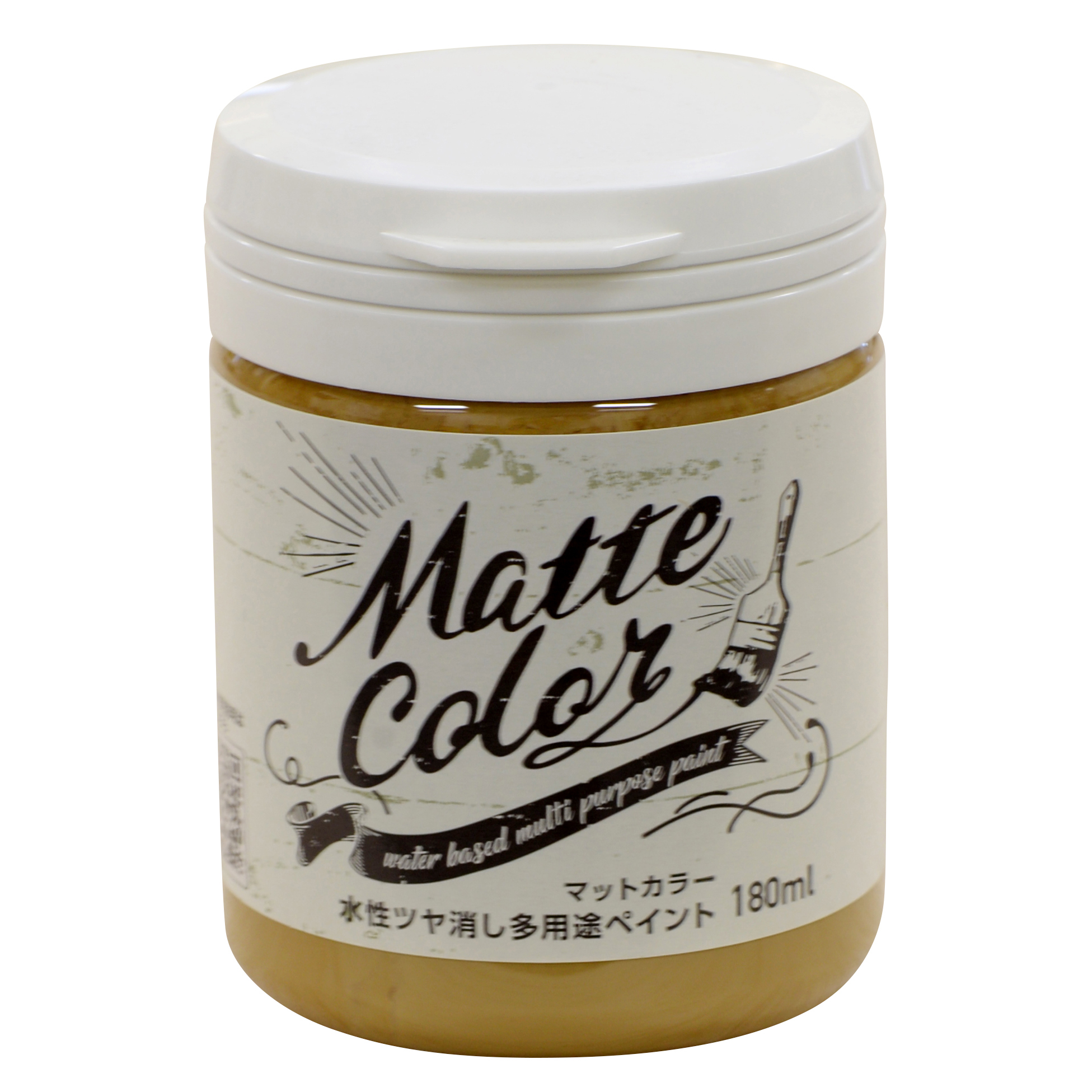 水基多功能油漆哑光颜色180ml咖啡馆