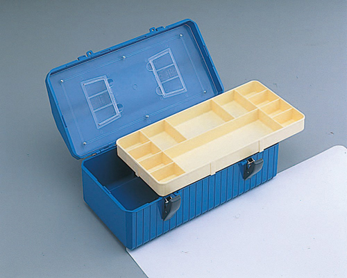 工具盒B-54-B蓝色 - 外部尺寸386mm x 203mm x 161H