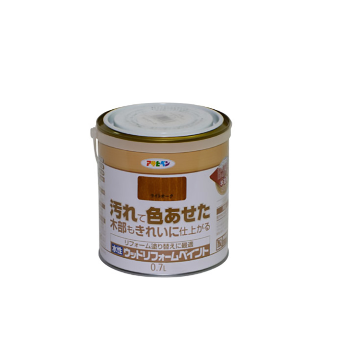 水基木制改革油漆0.7L浅橡木