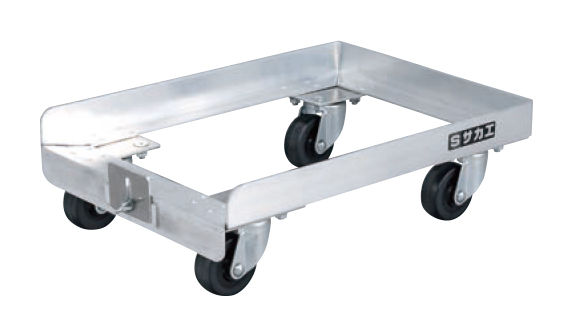 铝制容器手推车S-0DAL W540XD380XH127