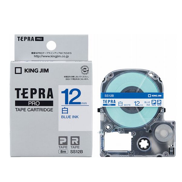 Tepra Pro White Label（8M，蓝色字母SS12B
