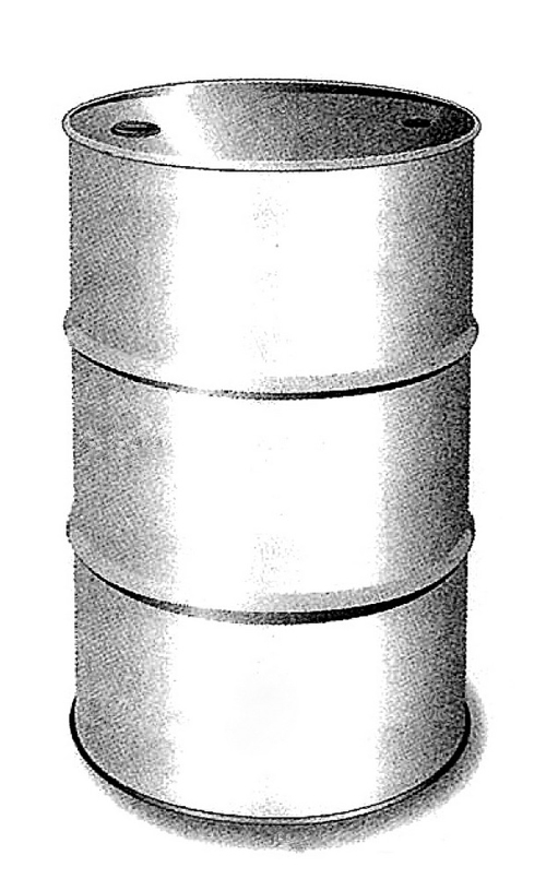 200升铁十字鼓通用鼓颜色：蓝色内部油漆