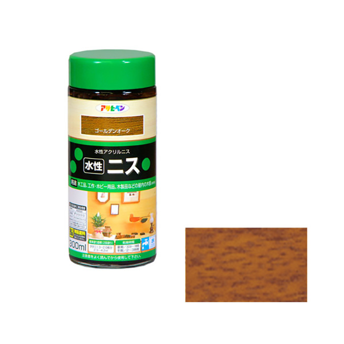 水漆300毫升金橡木