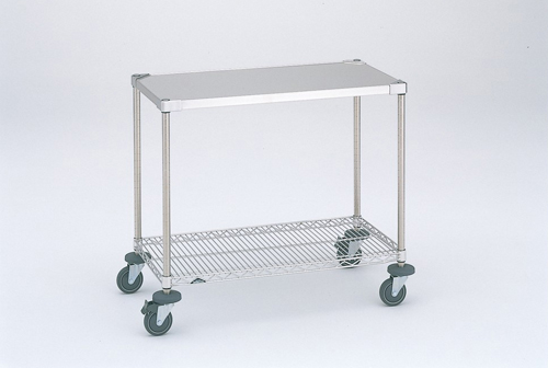 不锈钢架直立式车工作推车类型1 NSWT1E-S