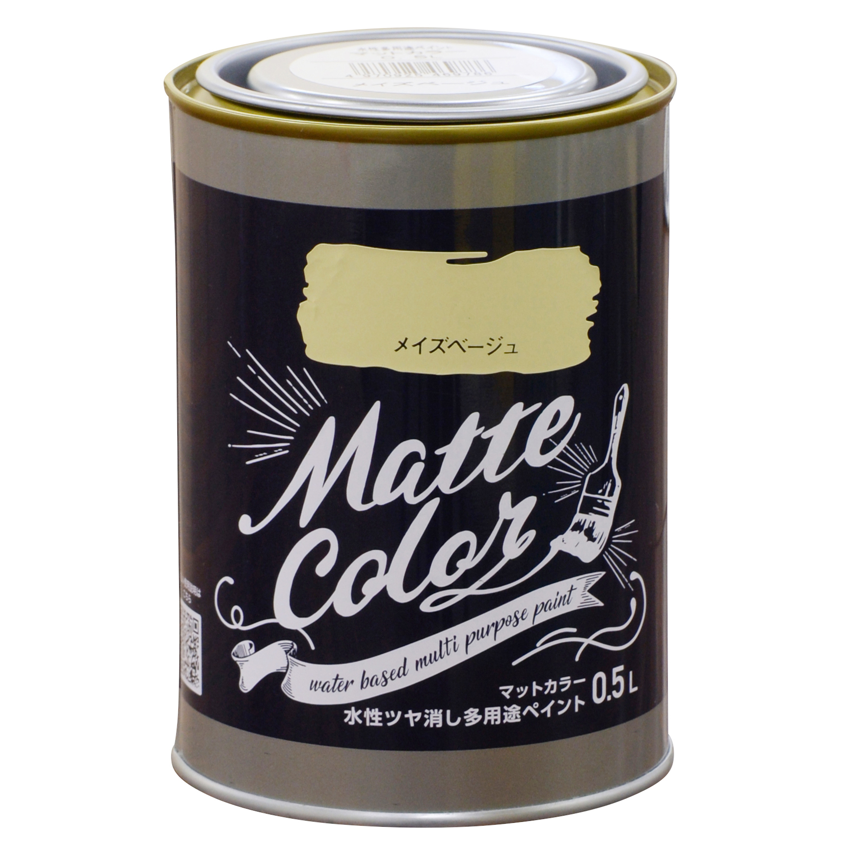 水基多功能油漆哑光颜色0.5L迷宫米色