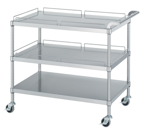 不锈钢旅行车（SUS430/固体架）M21-9060-U75 900&times;600&times;800