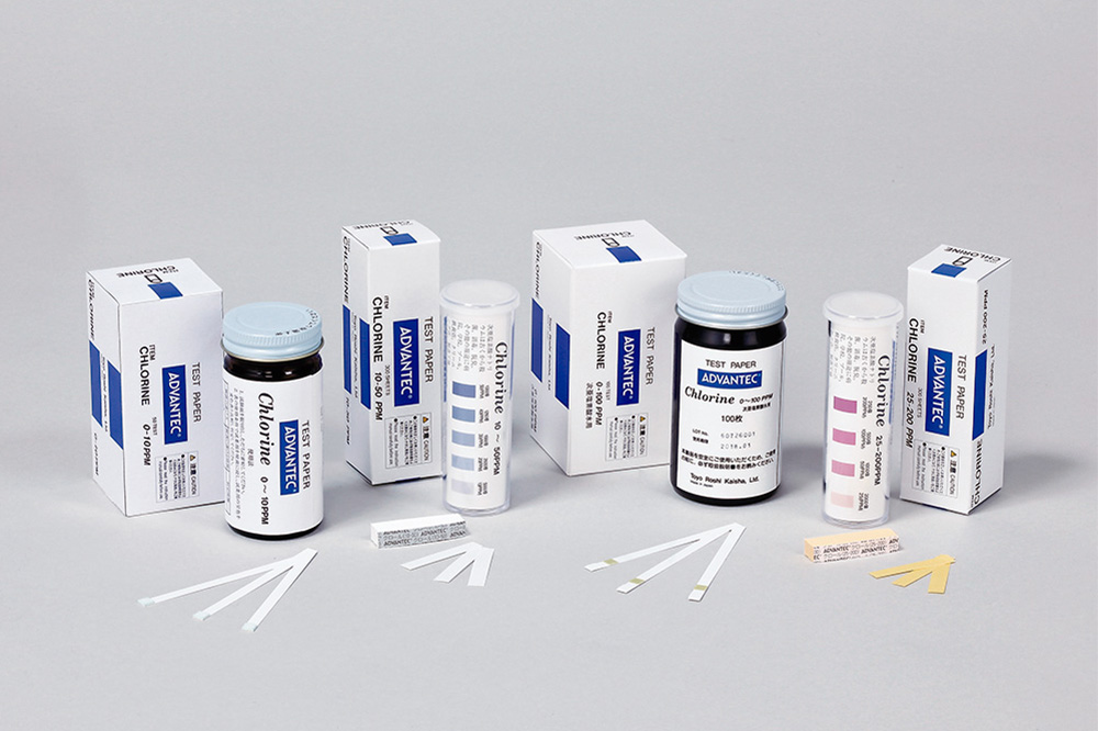 crull测试纸0-100 ppm次氯酸水，100张