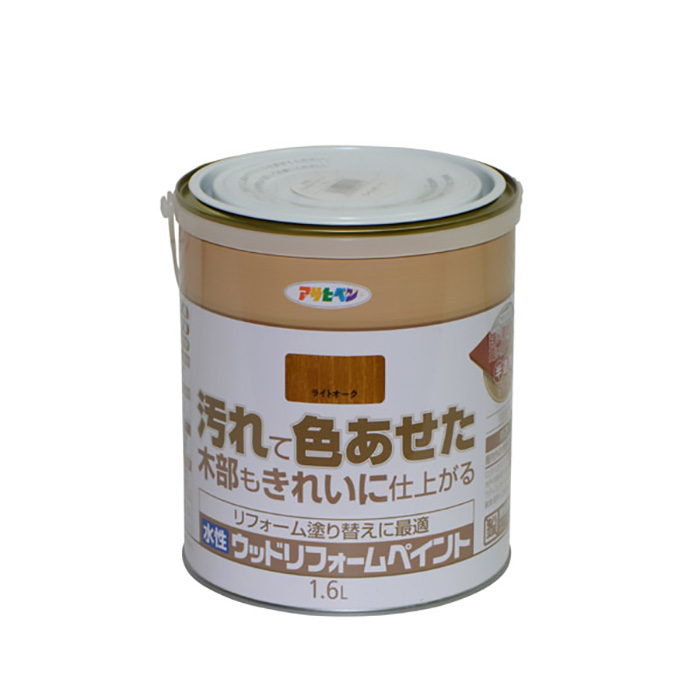 水基木制改革油漆1.6升浅橡木