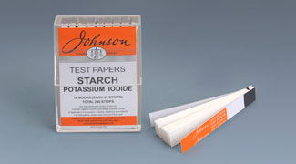 半定量测试纸/检测测试纸JT01910 10mm宽度x 60mm长含碳碘化物淀粉测试纸