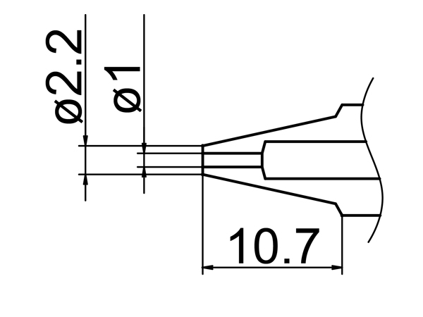 喷嘴1.0mmn1-10