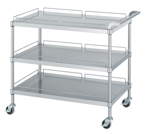 不锈钢旅行车（SUS430/固体架）M30-9060-U75 900&times;600&times;800