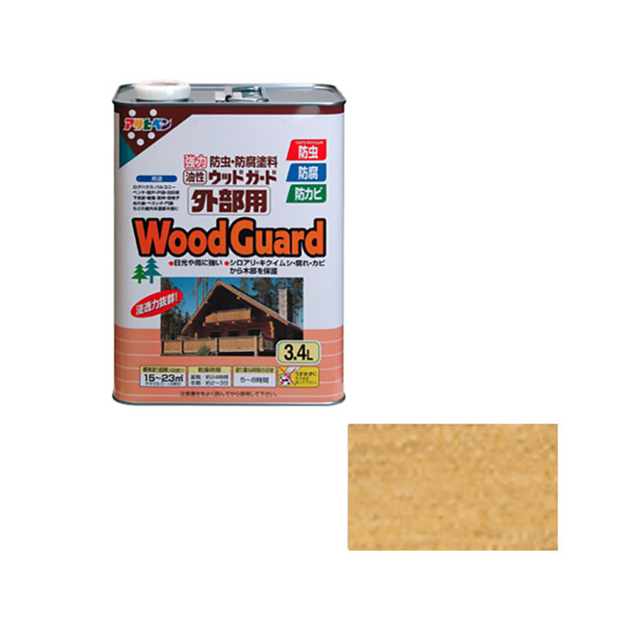 油基木护卫，外部用途，3.4L，清除